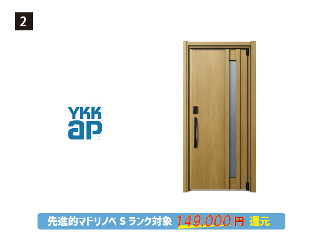 画像:YKK AP 2. ドアリモ