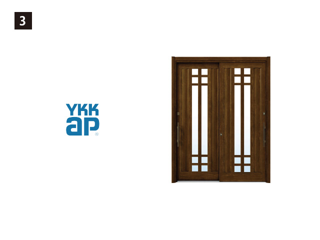 画像:YKK AP 3. ドアリモ(引戸)