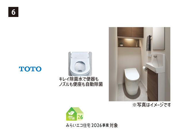 画像：TOTO 6. ネオレスト AS1