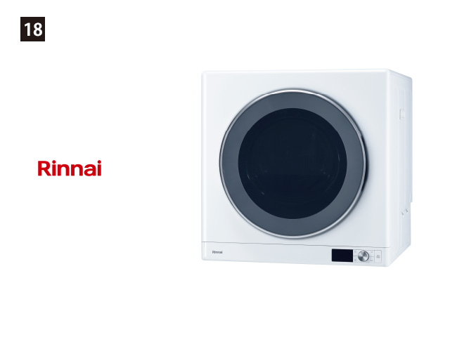 画像：Rinnai　ガス衣類乾燥機 幹太くん 乾燥容量6.0kgタイプ